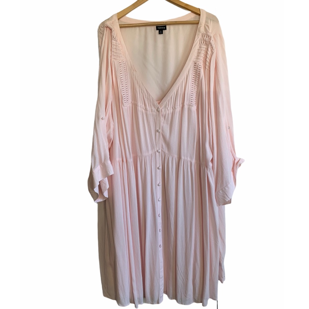 6X Light Off Pink Dress